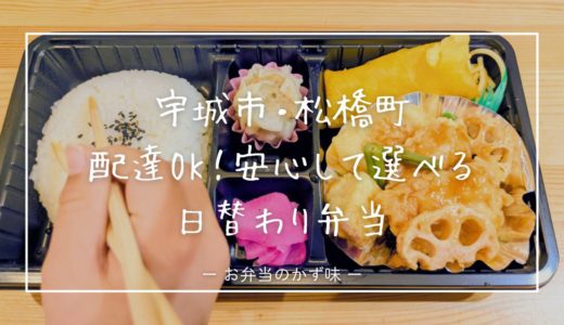 宇城市・松橋町｜親子で食べて大満足！日替わりお弁当配達＆受け取り体験レポ